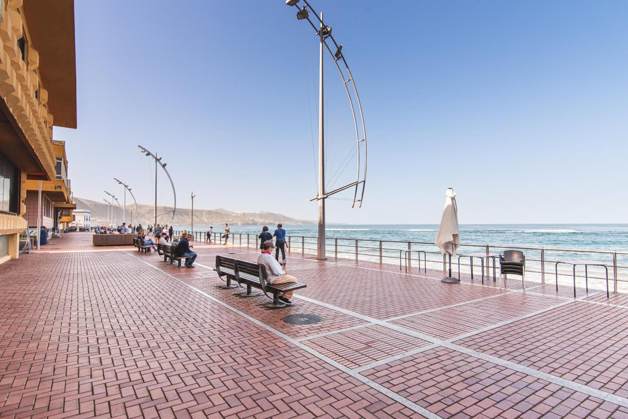 Home2Book Cool Las Canteras Beach Apt لاس بالماس دي غران كاناريا المظهر الخارجي الصورة